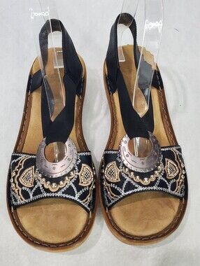 Reiker Women’s Comfort Sandal SZ 7 M/38 Regina